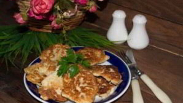 куриные оладьи