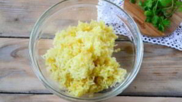 марокканские оладьи из картофеля c чимичури