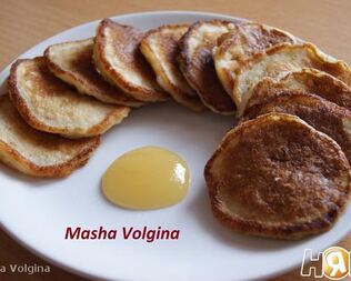 Оладушки манно-овсяные