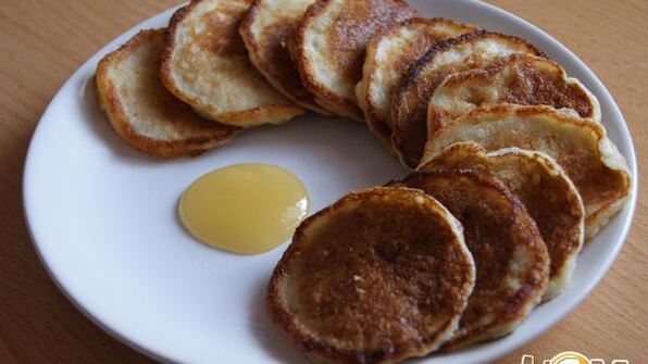 оладушки манно-овсяные