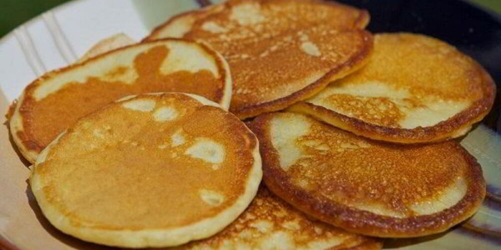 Рецепт оладушек на молоке без дрожжей