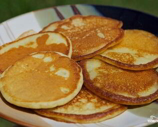 Оладушки на молоке без дрожжей