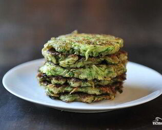 Оладьи из кабачков и картофеля