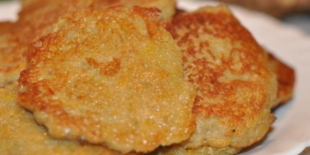Рецепт оладий из топинамбура
