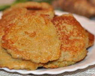 Оладьи из топинамбура