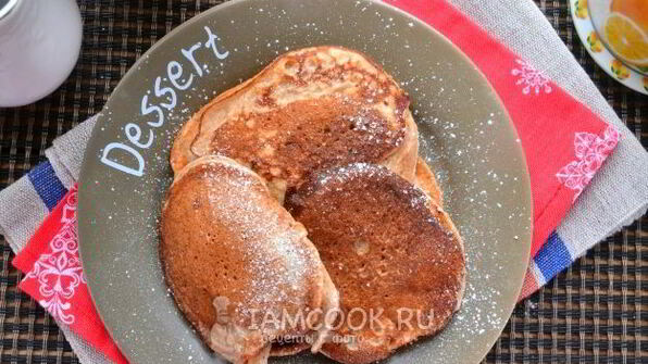 оладьи из цельнозерновой муки