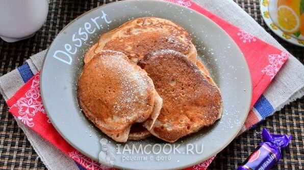 оладьи из цельнозерновой муки