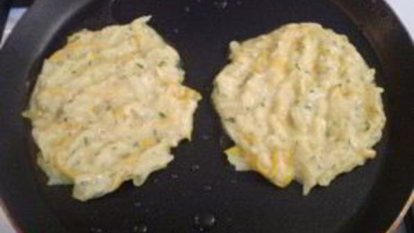 оладьи из тыквы с картофелем