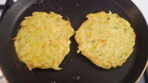 оладьи из тыквы с картофелем