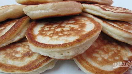 Оладьи на дрожжах