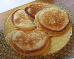 Оладьи на пиве