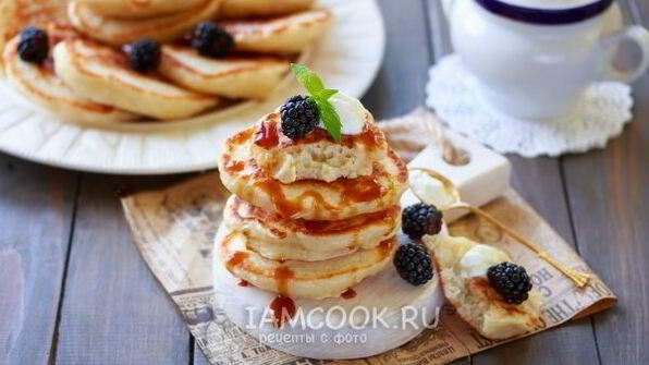 оладьи на воде с яйцами