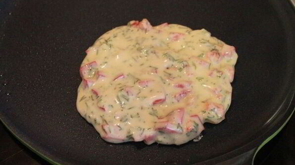 пудла — оладьи из гороховой муки