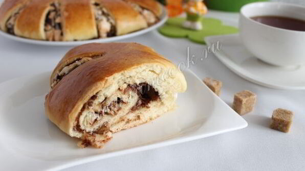 ореховый рулет