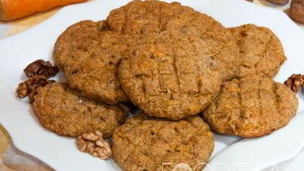 Морковно-овсяное печенье