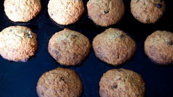 мягкое овсяное печенье