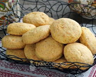 Печенье из морковного жмыха