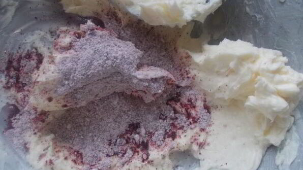 печенье малиново-ореховое