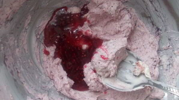 печенье малиново-ореховое