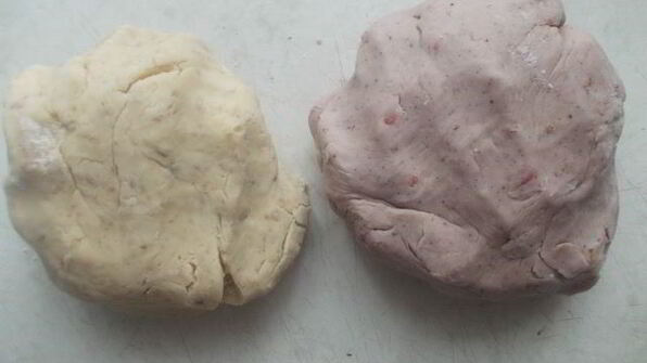 печенье малиново-ореховое