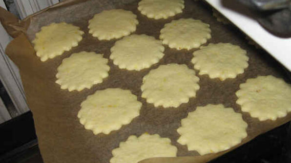 печенье орехово-шоколадное и лимонное