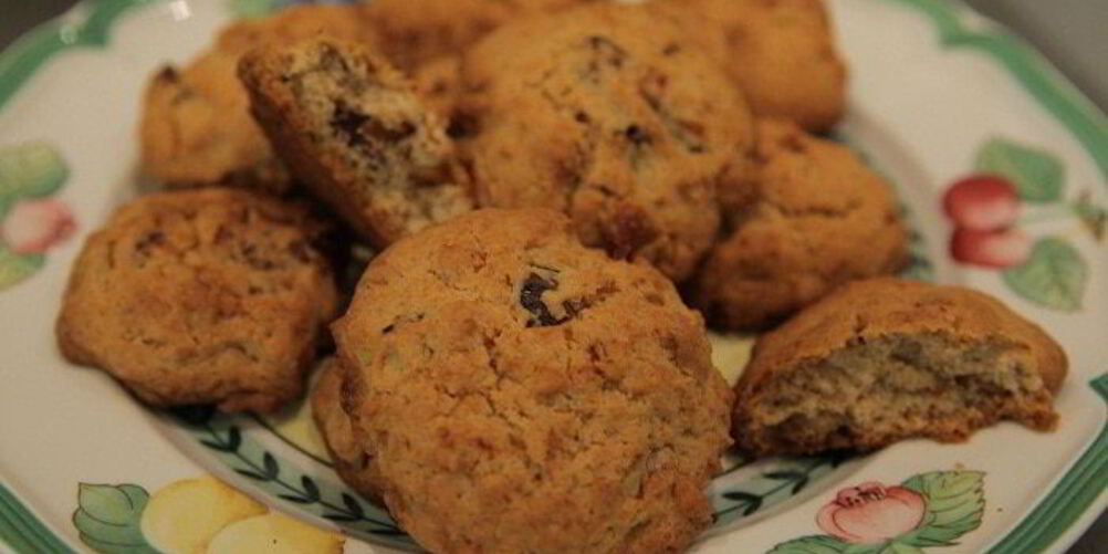 Рецепт печенья с финиками и орехами