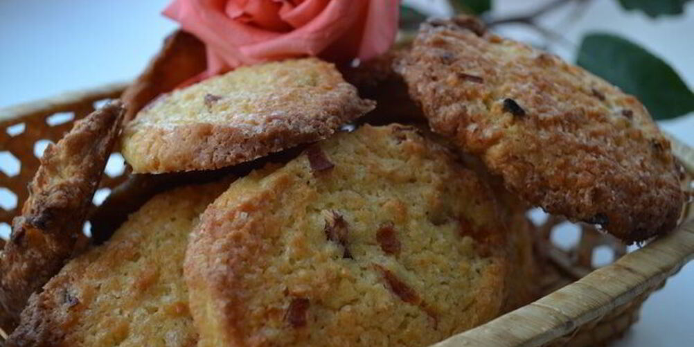 Рецепт печенья с курагой и кокосом