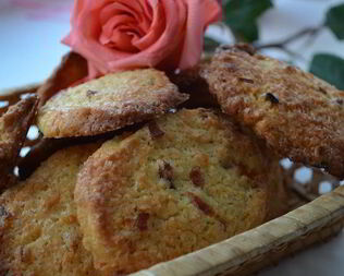 Печенье с курагой и кокосом