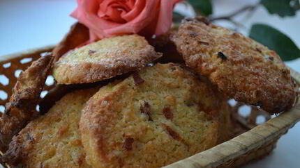 Печенье с курагой и кокосом