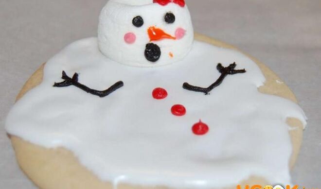 Печенье Снеговик