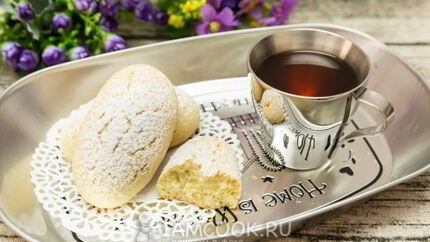 Песочное печенье на растительном масле