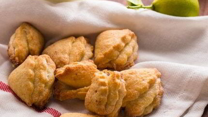 Песочное печенье с творогом