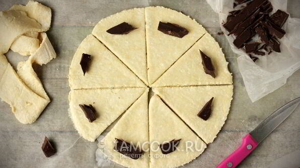 рогалики из творожного теста