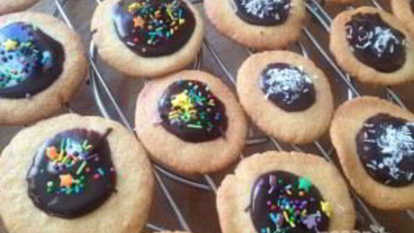 тонкое лимонное печенье вкус праздника