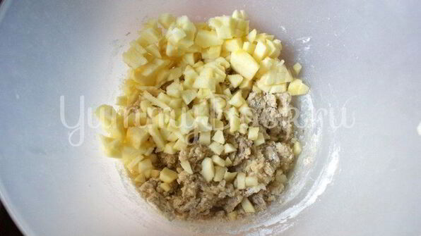 яблочное печенье