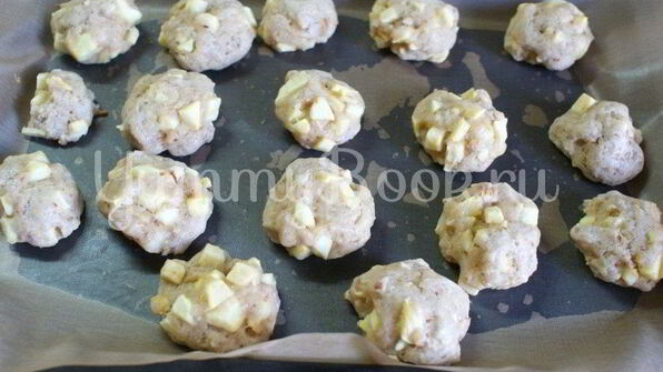 яблочное печенье