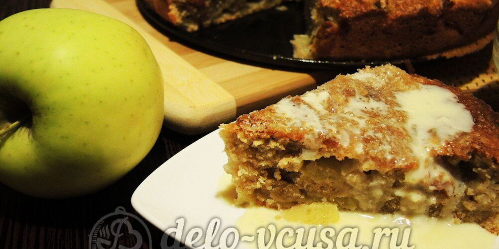Рецепт ирландского яблочного пирога с курдом