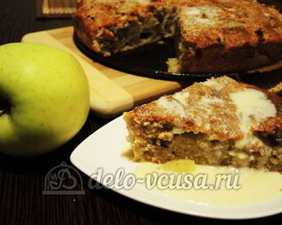 Ирландский яблочный пирог с курдом