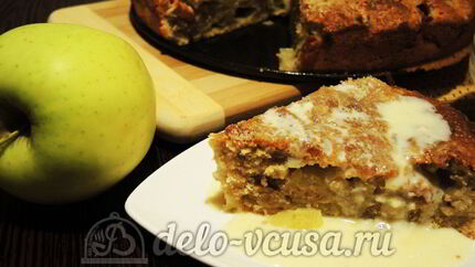 Ирландский яблочный пирог с курдом