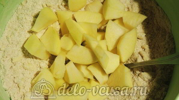 ирландский яблочный пирог с курдом