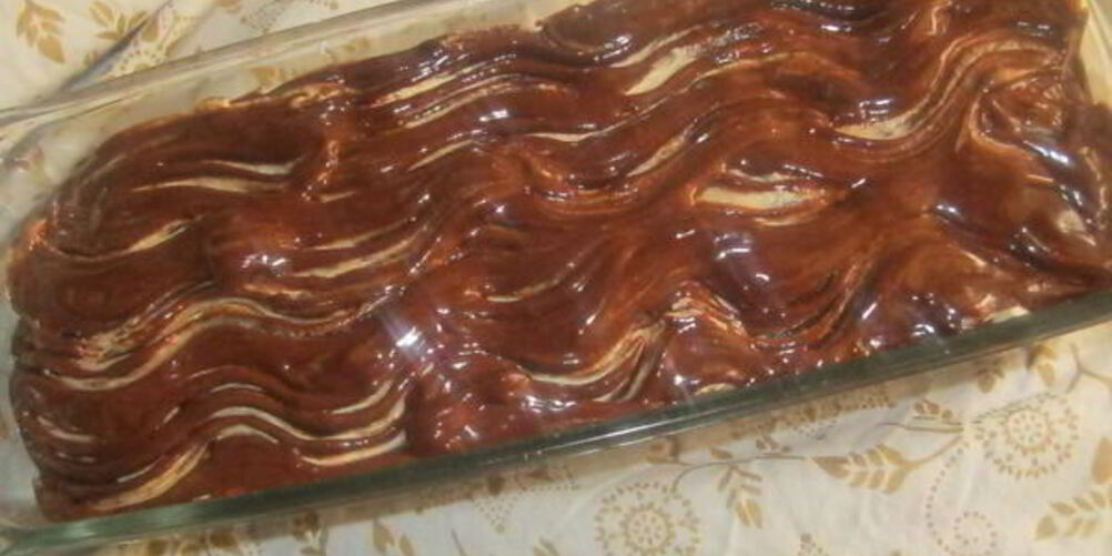 Рецепт кокосового пирога со сливочно-шоколадной глазурью