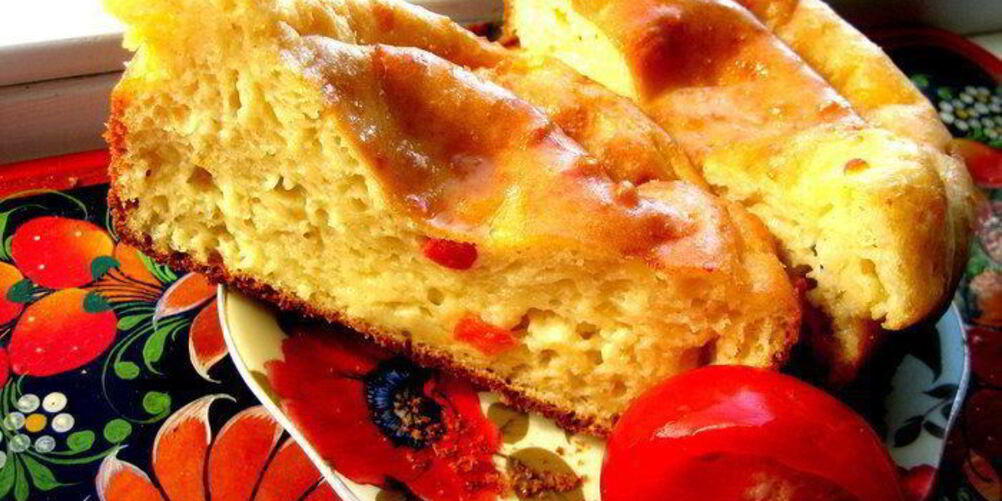 Рецепт ленивой банницы — пирога с брынзой