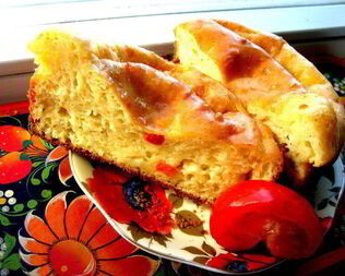 Ленивая банница — пирог с брынзой