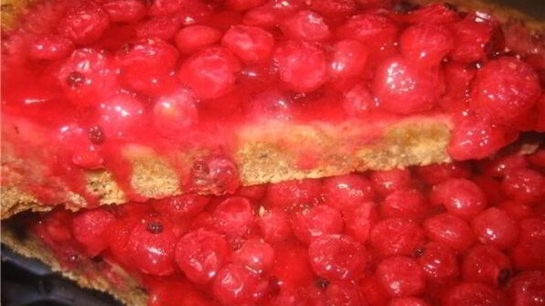 мандариновый пирог с лимонным курдом