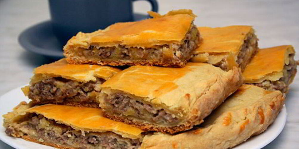 Рецепт мясного пирога быстрого