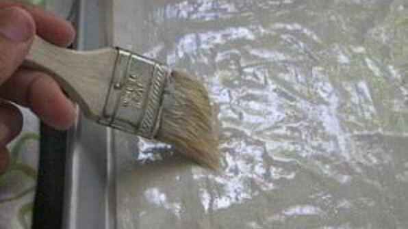 пирог из теста фило с яблоками и грушами