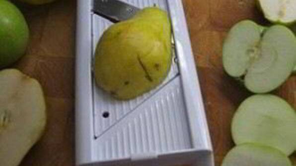 пирог из теста фило с яблоками и грушами