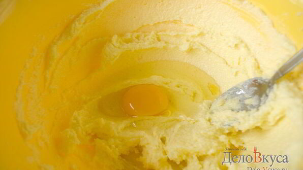 пирог с апельсинами и ванилью