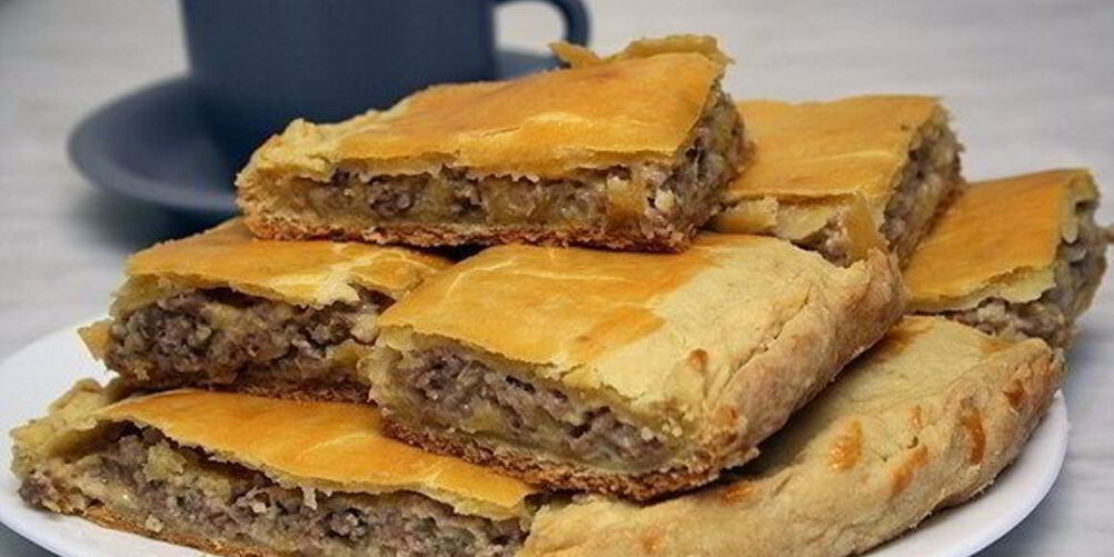 Рецепт пирога с картофелем и фаршем