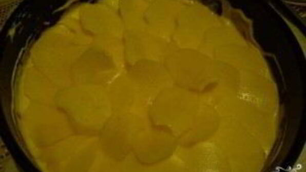 пирог с картофелем и фаршем